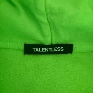 Talentless Neon Green Hoodie